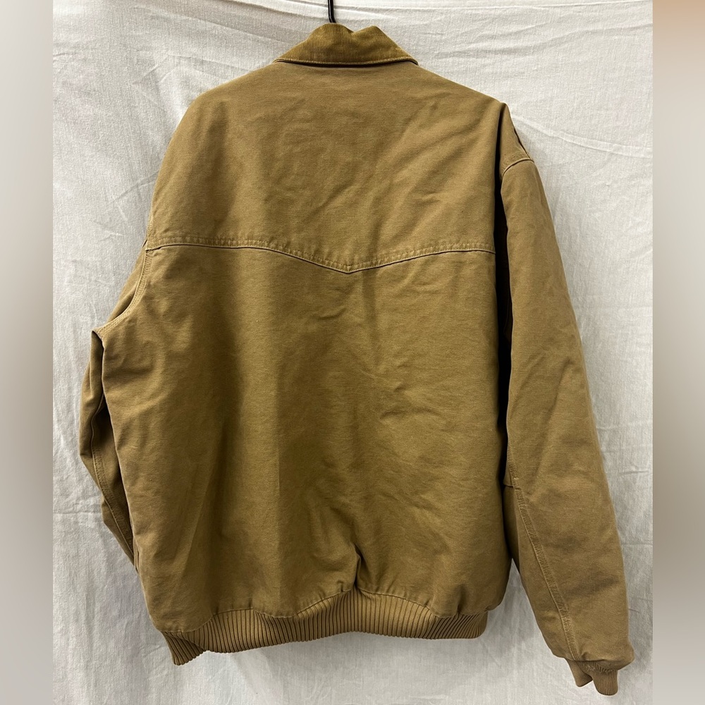 CARHARTT Vintage Sandstone Santa Fe Jacket Quilt Lined XXL Tall - Picture 5 of 5